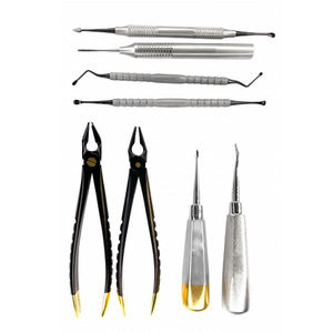 Instrumental Quirúrgico Dental de Precisión, Kit de Extracción Atraumática de 8 Piezas, Acero Inoxidable Alemán, Manual, CE, por Dentavex - Product Image 3