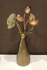 Luxury Metal Home Decorative Centerpiece For Dining <b>Table</b> Living Room Modern Elegant Interior Decoration - Product Image 5