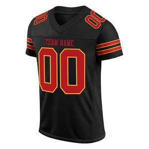 Adult American Football <b>Mesh</b> Jersey <b>Short</b> Sleeve with Number Logo Practice Game Jerseys UV Protection Breathable Fan <b>Mesh</b> Jersey - Product Image 4
