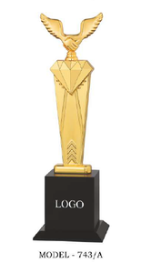 metal <b>trophy</b> Durable metal award with beautiful finish, perfect for tournaments, competitions and appreciation functions. - Product Image 3