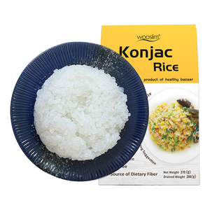 Riz de Konjac Faible en Calories Riche en Fibres 200g Poids Net Prêt à Manger Remplacement de <span class=keywords><strong>Repas</strong></span> - Product Image 1