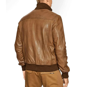 Top Selling Product <b>Leather</b> Top <b>Jacket</b> Best <b>Winter</b> Men's Slim <b>Leather</b> <b>Jackets</b> Customized Design <b>Leather</b> <b>Jacket</b> - Product Image 6