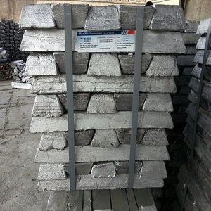 Anodes de zinc sacrificielles en lingots abordables, alliage zinc-aluminium haute pureté 99,995 %, vente directe usine, exportation - Product Image 1