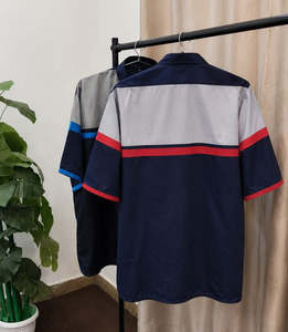 เสื้อช่างซ่อมแบบสั่งทำ |   เสื้อเชิ้ตยูนิฟอร์มแขนสั้นสำหรับผู้ชาย พร้อมชื่อและโลโก้ |   ชุดทำงานช่างซ่อมรถยนต์ |   ผู้ผลิตอุปกรณ์ดั้งเดิม - Product Image 4