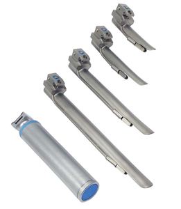 Laryngoscope manuel Pro Dual LED Macintosh Miller, lames personnalisées réutilisables, ensemble conventionnel, instruments médicaux en acier inoxydable - Product Image 3