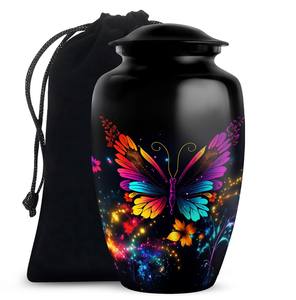 Urnes funéraires pour cendres humaines adultes, style européen/américain, décoratives, 10 pouces, écologiques, personnalisables, pour femmes - Product Image 3