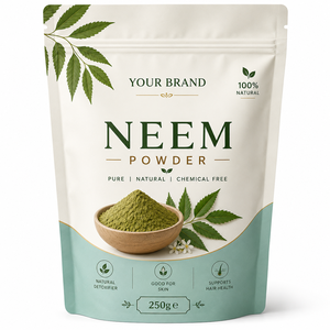 Polvo de Neem de Grado Alimenticio a Granel, Finamente Molido, Polvo Natural de Hojas de Neem, Fabricación OEM ODM, Calidad de Exportación, Venta al Por Mayor - Product Image 1