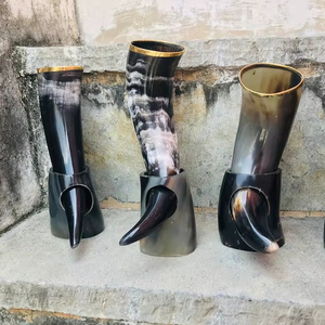 Excellent Quality Handcrafted Horn Mug Unique Decorative Mugs for Kitchen or Dining <b>Table</b> use Available for Bulk Quantity - Product Image 1