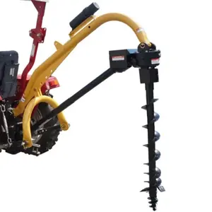 Model 1000 Heavy Duty 3-Point Post Hole Digger for Cat 1 & 2 Tractors