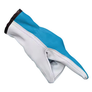 High Quality Durable Smooth Sheep Grain Leather CE Certified Heat Resistant Safety <b>Gloves</b> Anti-Slip Anti-Cut Features - Product Image 5