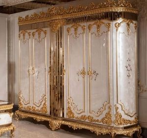 Hot Sale Hotel Nelligan Luxury Classic Gold White Bedroom Set Tufted Upholstered Bed Frame Carved Wooden Furniture European - Product Image 5