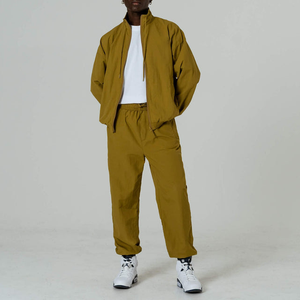 Custom <b>Men's</b> Cotton Windbreaker Tracksuit Hooded Zip <b>Jacket</b> Jogger Sweat Suit Winter Warm Wear - Product Image 1