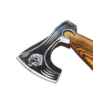 Hacha de Damasco Profesional Industrial Personalizada al por Mayor con Servicio OEM ODM, Hacha de Caza Hecha a Mano, Hacha Tomahawk - Product Image 3