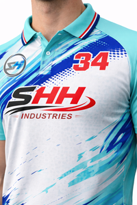 เสื้อโปโลชายปรับราคาได้ ผ้ากันยับ คุณภาพพรีเมียม ระบายอากาศได้ดี น้ำหนักเบา พิมพ์ลายแบบซับลิเมชั่น พร้อมปรับแต่งได้อย่างเต็มที่ - Product Image 6