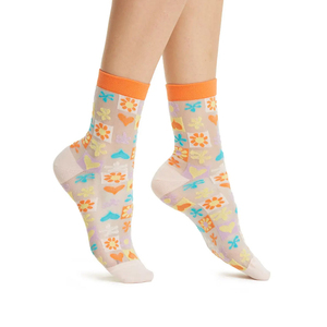 <b>Hot</b> Sale Casual Winter <b>Socks</b> 100% Cotton Breathable and Anti-Slip Available in Ankle Length for Wholesale - Product Image 6