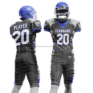 OEM ODM al por mayor personalizado sublimado uniforme de fútbol americano estilo escolar corto transpirable Paquete de oferta conjunto de pantalones y camisetas 2025 - Product Image 2