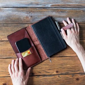 Cubierta con Pen Loop A5 B5 Field Notes Notebook Portafolio 5x8 Holder Men Planner 2017 - Product Image 1