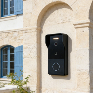 <span class=keywords><strong>Sonnette</strong></span> vidéo intelligente Hiwink 2K, application Tuya, étanche IP65, reconnaissance d'empreintes digitales, prise en charge de plusieurs moniteurs intérieurs - Product Image 3