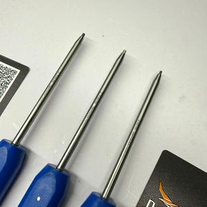 Tournevis chirurgical orthopédique 2 mm 2,5 mm à manche bleu pour fixation d'implants osseux, colonne vertébrale, traumatisme dentaire par Dentavex - Product Image 3