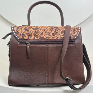 Vente chaude luxe de haute qualité 2025 concepteur usiné à la main en cuir sac à bandoulière en cuir de vachette véritable sac à bandoulière pour les femmes - Product Image 5