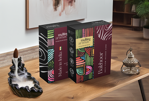 BAKHOOR <b>BACKFLOW</b> STICK <b>INCENSE</b> PREMIUM Organic 100% Natural Eco-Friendly Indian <b>Incense</b> Wood Powder - Product Image 3