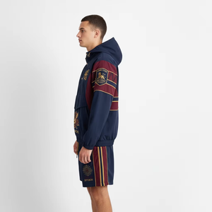 Conjunto de chándal de verano personalizado para hombre: sudadera bordada, cortavientos, pantalones de nailon y shorts. - Product Image 6