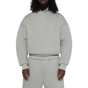 Sudadera con Capucha Extra Grande Personalizada de Estilo Urbano Y2K, 100% Algodón, Felpa Gruesa de 330-650 GSM para Hombre - Product Image 5