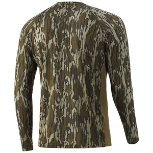 Men Long Sleeve Camouflage Hunting Shirt Oxford Fabric Custom Printed <b>Waterproof</b> Windproof Breathable Polyester Outdoor Top Wear - Product Image 2