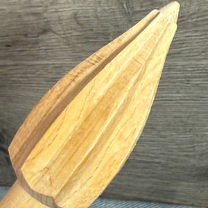 Wooden Manual Lemon Reamer Juicer Dishwasher Safe <b>Kitchen</b> <b>Accessory</b> - Product Image 1