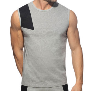Camiseta Deportiva Elástica de Poliéster y Spandex, Top Deportivo sin Mangas para Correr, Ropa Deportiva, Camiseta sin Mangas Moderna en Oferta - Product Image 1