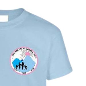 T-shirt bleu à manches courtes et col rond pour tout-petit avec petit motif graphique, idéal pour la maternelle et le quotidien, vêtement confortable - Product Image 5