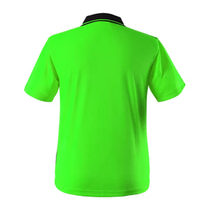 Camiseta Polo de Seguridad de Alta Visibilidad en Poliéster, Tejido de Punto Satinado de Calidad, Transpirable y Reflectante - Product Image 6