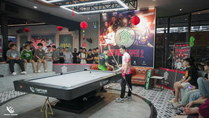 Table de billard et de billard en ardoise solide et lisse pour les cafés et les aires de loisirs pour les sports de piscine - Product Image 4