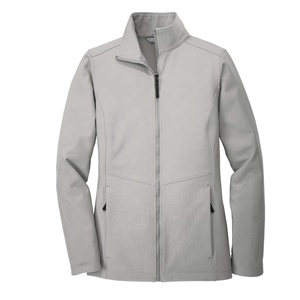 <b>Women</b> Softshell <b>Jacket</b> Stand Collar Zip Up <b>Lightweight</b> Windproof Breathable Winter Outerwear <b>Women's</b> Softshell Hooded <b>Jacket</b> - Product Image 5