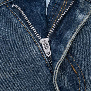 กางเกงยีนส์ขาสั้นผู้ชายทรงหลวมขากว้างไซส์ใหญ่สไตล์ลำลอง - Product Image 5