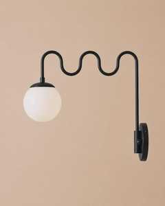 Modern Minimalist Removable Wall Sconce Glass Globe Golden Brass Design Indoor/Outdoor Living Room Decor for Diwali Retirement - Product Image 3