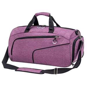 Bolsa de Lona Deportiva Expandible de Gran Capacidad, Estilo Vintage, Unisex, Resistente, Tipo Tote, Bandolera, Bolsa de Viaje y Gimnasio, MOQ Bajo - Product Image 5
