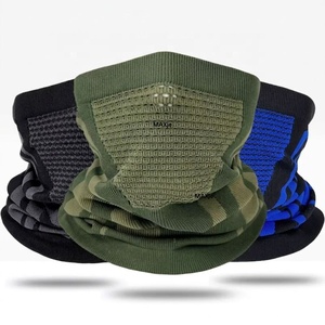 Cache-cou d'hiver - Masque <span class=keywords><strong>de</strong></span> <span class=keywords><strong>ski</strong></span> coupe-vent en polaire et cache-visage épaissi - Bandana <span class=keywords><strong>de</strong></span> protection des oreilles pour le cyclisme et les sports <span class=keywords><strong>de</strong></span> plein air - Product Image 1