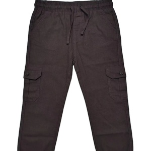 Pantalon cargo décontracté en toile pour homme, léger, taille élastique, avec plusieurs poches, respirant et à séchage rapide, pour la randonnée en plein air - Product Image 6