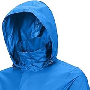 Chaqueta Ligera Impermeable de Lona para Caza y Actividades al Aire Libre para Hombre, con Capucha, para Lluvia y Camping, Cierre Frontal, Cargada por Dress Sports - Product Image 6