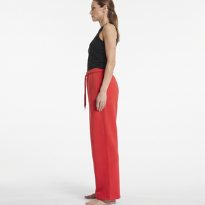 Pantalon de jogging en molleton personnalisé pour femme, coupe large, décontracté, de haute qualité, avec logo personnalisé, respirant, avec cordon de serrage à la taille - Product Image 6