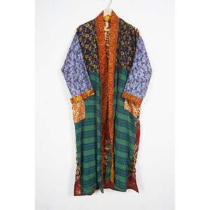 Kimono de Seda Suave y Cómodo para Mujer, Bata de Dama de Honor, Kimono de Seda Pura India, Kimono de Seda Japonés, Túnica de Playa Nupcial - Product Image 3