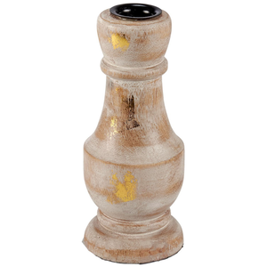 Figurine en bois massif écologique, support rustique naturel, décoration d'intérieur, centre de table, cadeau de mariage MULTI CRAFT - Product Image 2