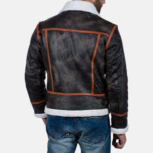 Premium Quality <b>Men</b> <b>Leather</b> <b>Jacket</b> 2026 Genuine Cowhide <b>Leather</b> <b>Jacket</b> Supplier - Product Image 2