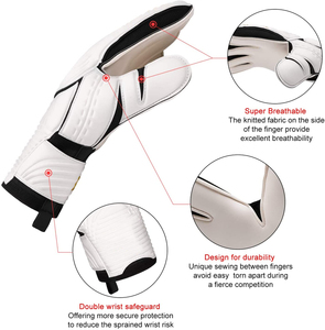 Gants de gardien de but en cuir PU tendance, de qualité professionnelle, à prix d'usine, nouveaux, élégants et décontractés, meilleurs prix - Product Image 4