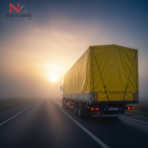 Bâche de camion 100 % imperméable et robuste, résistante aux intempéries et anti-UV, pour conteneurs et remorques, couverture de transport - Product Image 5