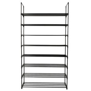 2 juegos de Zapatero gris de 4 niveles, organizador de almacenamiento de estante de torre para entrada de dormitorio o armario de pasillo - Product Image 3