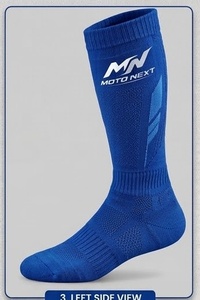 Chaussettes de motocross décontractées 2026 sur mesure, 100 % nylon, antidérapantes, séchage rapide, écologiques, motif uni, pour l'hiver – En vente - Product Image 4