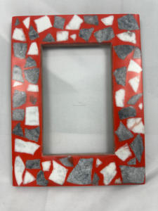 Modern Luxury MDF Photo <b>Frames</b> Handmade Semi-Precious Stones Custom Size Customized Color Silk Screen <b>Printed</b> Bulk Wholesale - Product Image 2