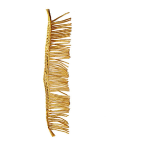Frange en fil d'or avec pompons, écologique, couture à la main pour vêtements, taille 5 cm, personnalisable par Hamza Badges - Product Image 3